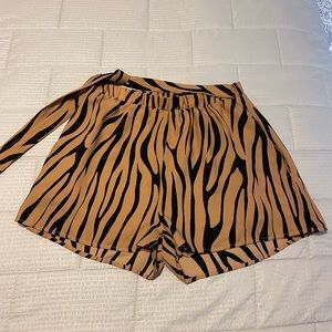 Tiger Stripe Dress Shorts